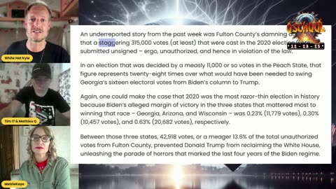 Juan O Savin [FREE TINA PETERS] QSCHQQL 12.23.25