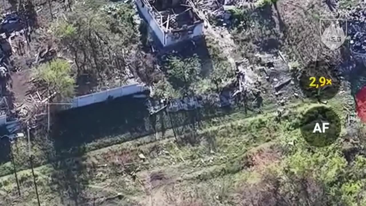 🇺🇦 Two soldiers of the 425th Special Operations Division eliminate 8 Russians on