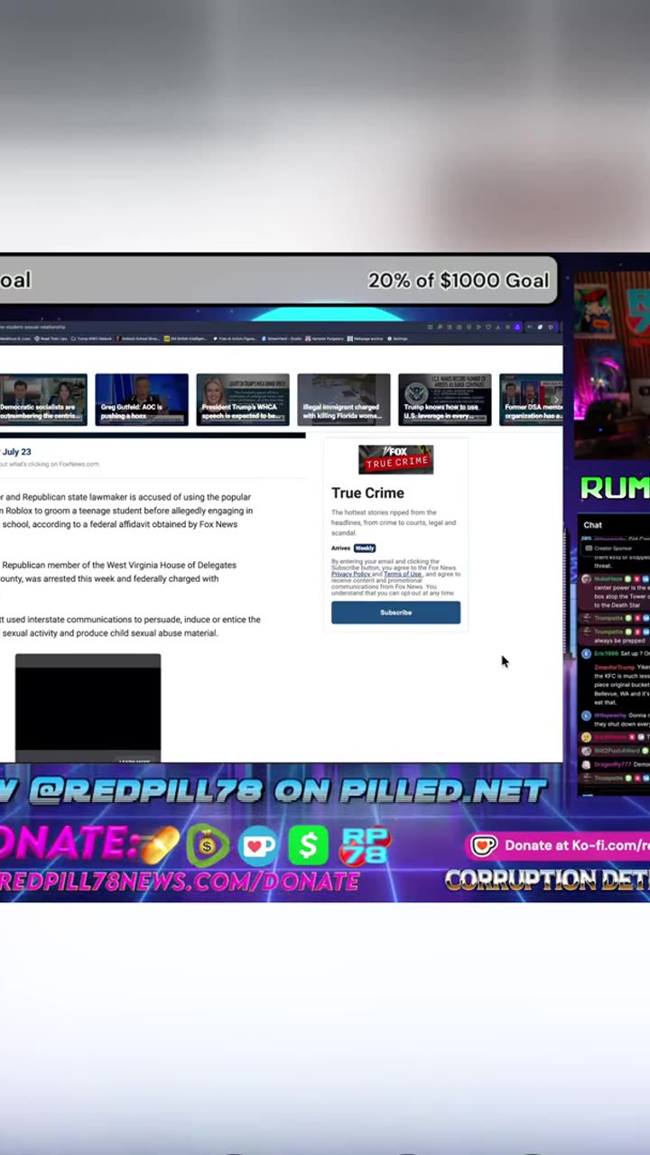 NOW GOP, FORMER DEM lawmaker accused of grooming student via Roblox and Snapchat thumbnail