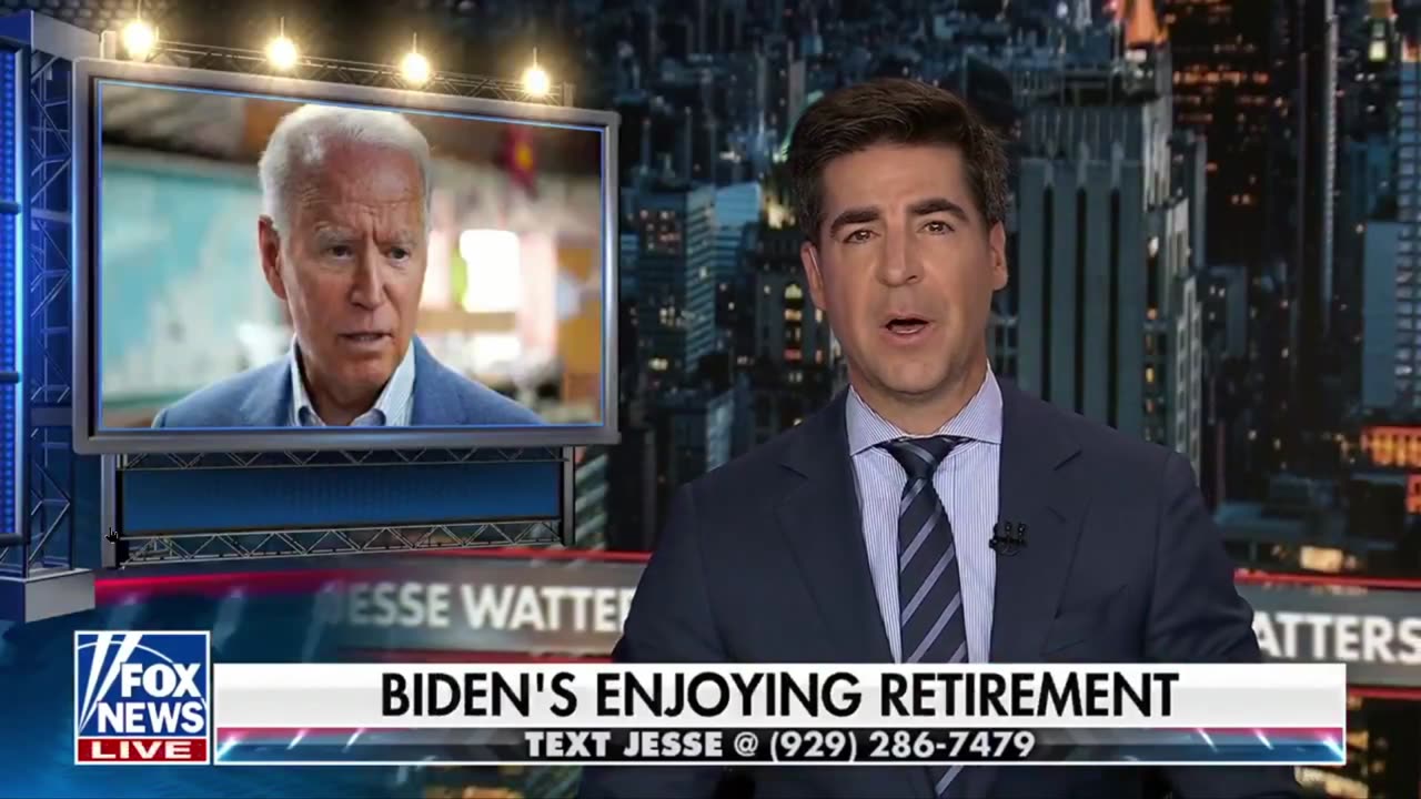 Biden makes a fool out of himself again - Jesse Watters on it