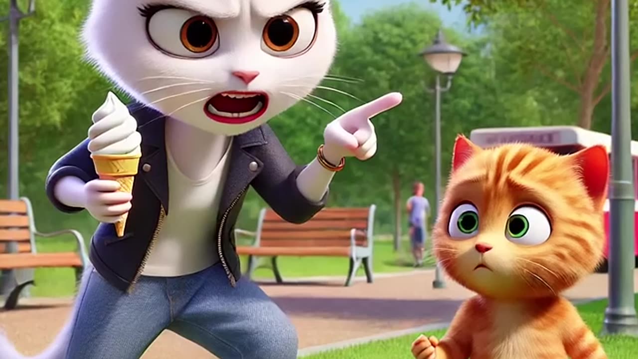 Crying cat