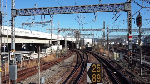 Views from the Odakyu Line in Odawara Japan