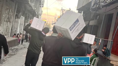 VPP Truck Delivery in Gaza, January 2025