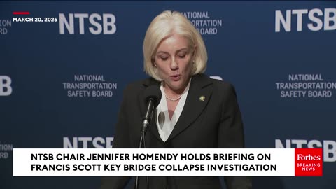 NTSB Chair Homendy Details Damning Report On MDTA's Failure To Test Structural Risks In FSK Bridge