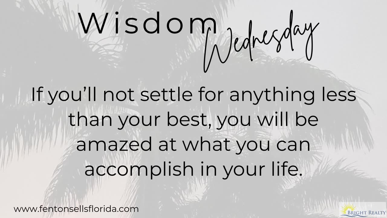 🌿 Wisdom Wednesday 🌿