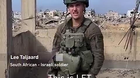 Shocking: South African-Israeli soldier publishes social media video making fun