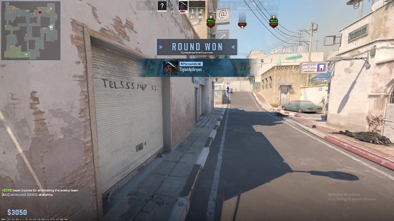 Counter Strike 2 Matchmaking Casual Dust 2 GamePlay (No Commentary)