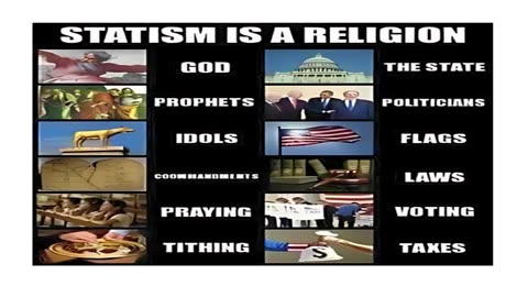 STATISM IS RELIGION