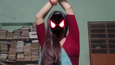 Cutest Spider Girl From Bihar India
