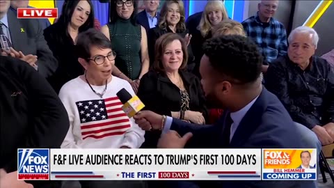 “How would you grade President Trump's first 100 days?”