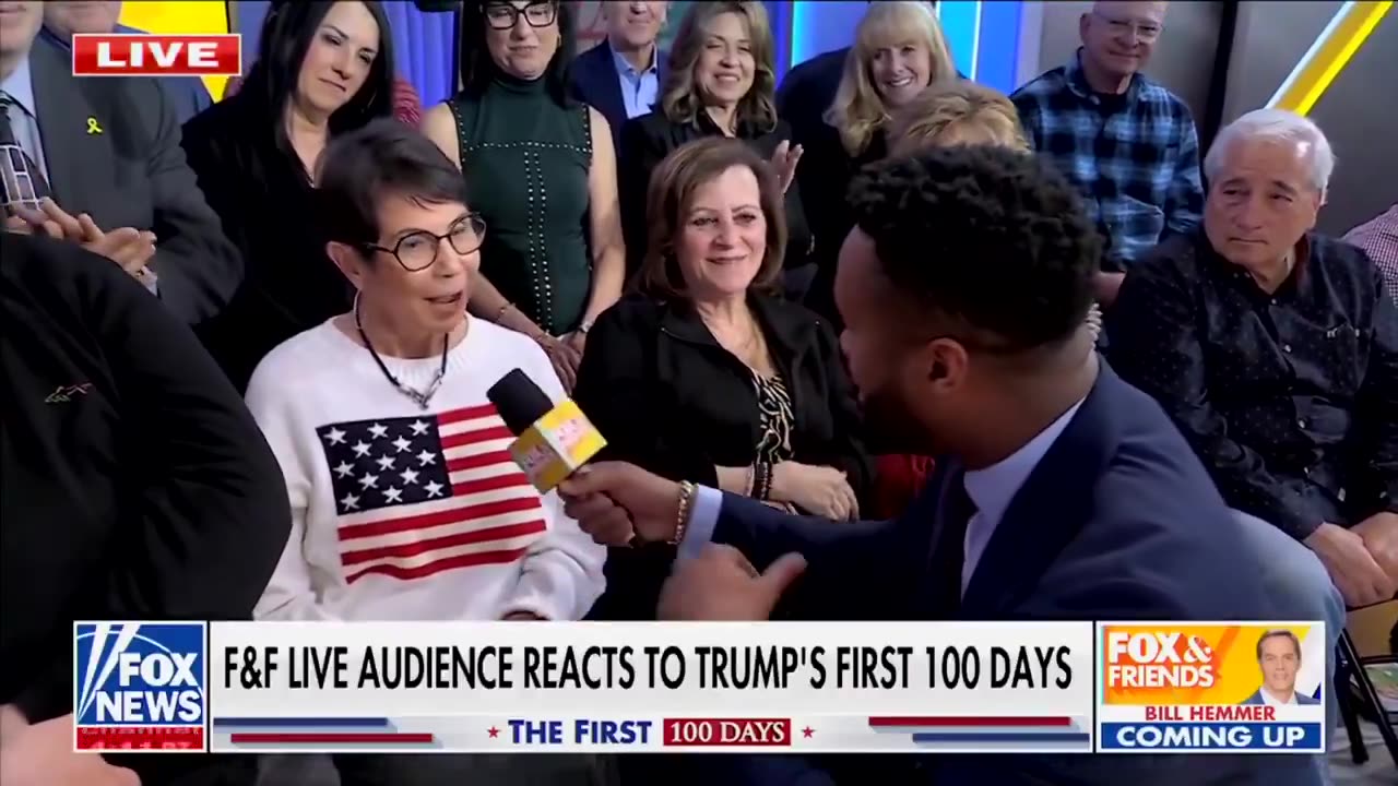 “How would you grade President Trump's first 100 days?”