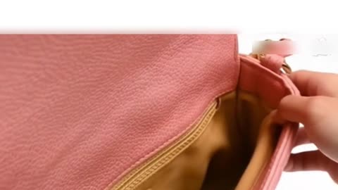 CHANEL Pink Calfskin Chain Shoulder Bag – Elegance Redefined