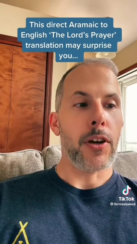 Aramaic to English 'The Lord's Prayer'