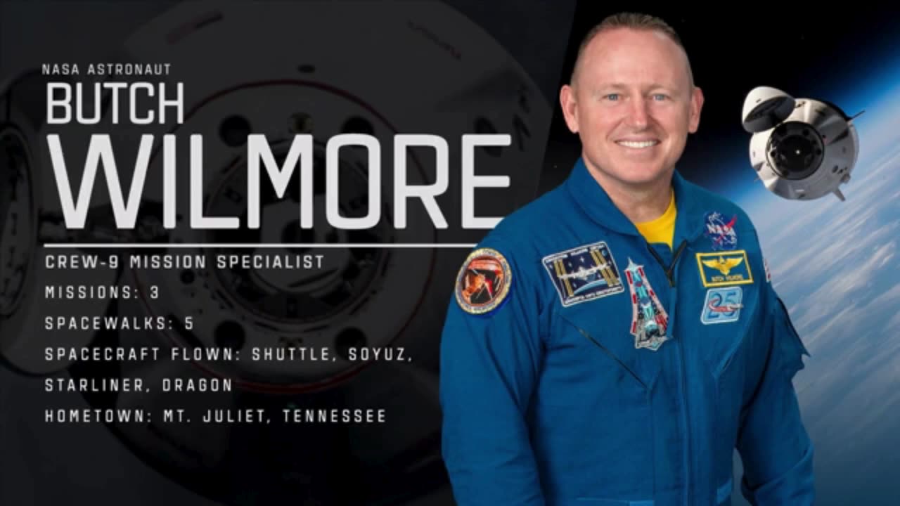 NASAโs SpaceX Crew-9: Dragon Freedom Crew Members๐ฉโ๐๐ฉโ๐๐