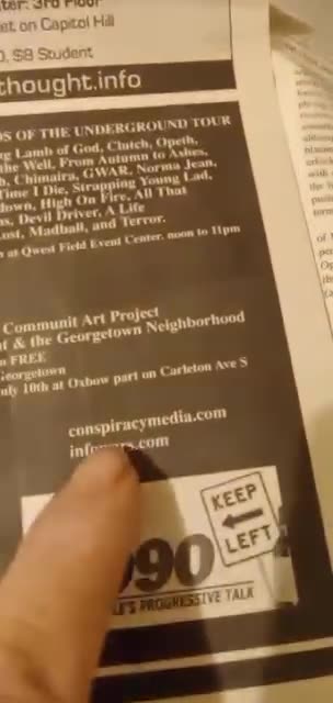 My old website conspiracymedia