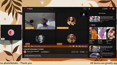 07/18/25 Kate the Turtle VOD: "Welp Guess I will go Live. Panel anyone?"