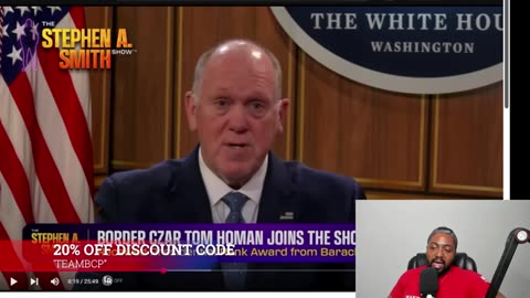 Tom Homan BLOWS AWAY Stephen A Confronting Him With Democrat Propaganda Against Mass Deportations!