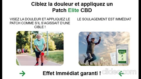 Patch Elite CBD – Dites Adieu à la Douleur Naturellement