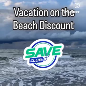 Family beach vacation watching the waves