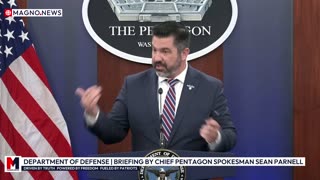 🇺🇸 Department of Defense | Press Briefing by Chief Spokesman Sean Parnell at The Pentagon [LIVE]