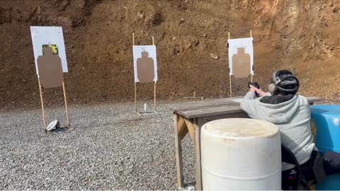 CZ P-10C: Seated Shooting & Flawless Execution at Windrock BUG Match