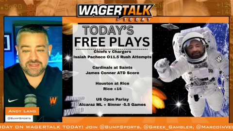 WagerTalk TV LIVE | Free Sports Picks | Sports Betting Predictions & Tips | Friday 9/5/25