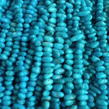 20250731-9 Natural Turquoise Sterling Treatment Free - form Keep True Marks of Time