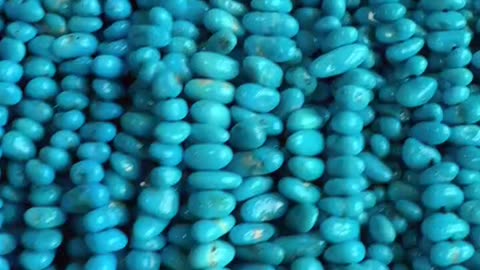 20250731-9 Natural Turquoise Sterling Treatment Free - form Keep True Marks of Time