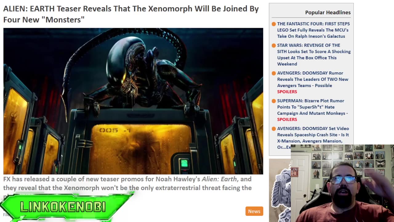 Alien Earth Featuring 4 New Alien Species