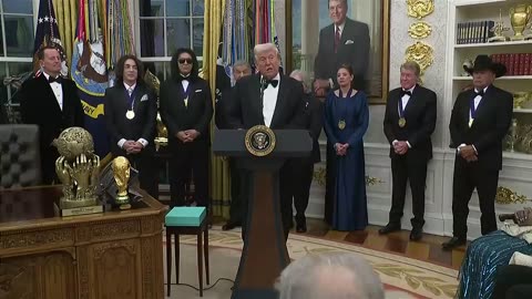 If I Can’t Beat Kimmel…’ Trump Roasts Jimmy Kimmel at Kennedy Center Medal Presentation AC1G