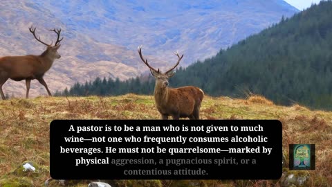 1 Timothy 3:3