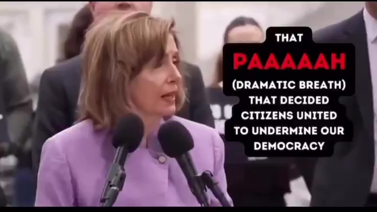 Can anyone tell me what Nancy Pelosi actually said? 😂🍸🍸🍸