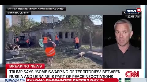 Trump: 'Swapping Of Territories' Between Russia And Ukraine Is Part Of Peace Negotiations | N18G