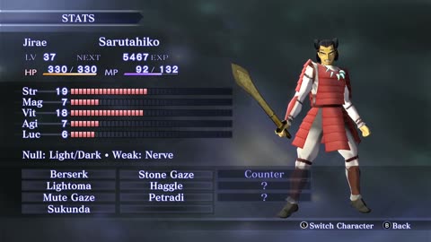 Shin Megami Tensei 3: Nocturne (2003) - [Part 21] Ikeburu Tunnel