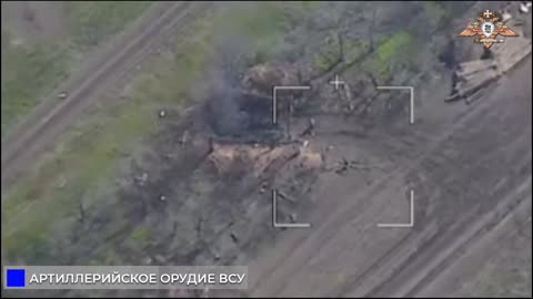🎯💥 Ukraine Russia War | Lancet Drone Destroys Ukrainian SPG on the Frontline | RCF