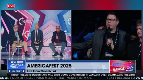 AMFEST CROWD QUESTION TURNS HEATED