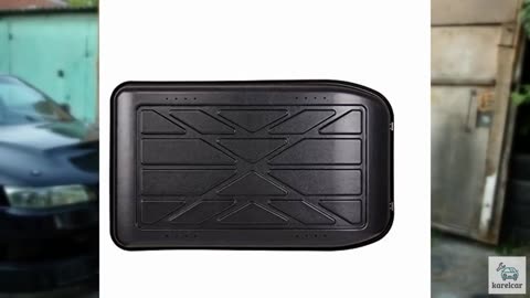 SportRack Vista XL Rear Opening Cargo Box,Black