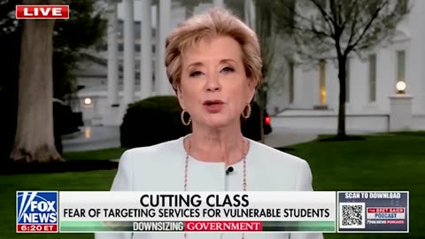 Sec McMahon on President Trump’s executive order eliminating the Department of Education: