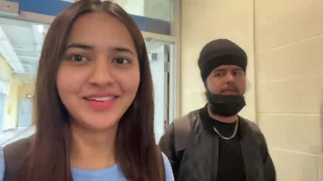 First day at college .intarnational student