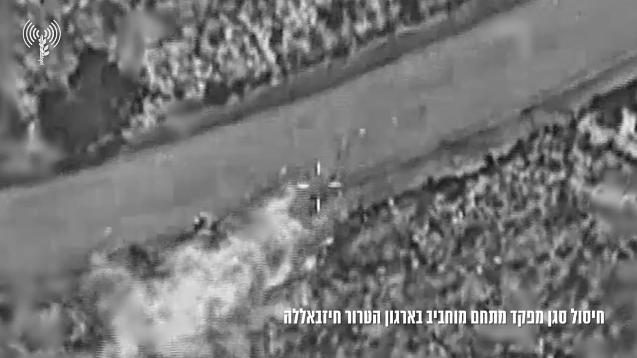 The IDF says it killed a Hezbollah commander in a drone strike in southern Lebanon's