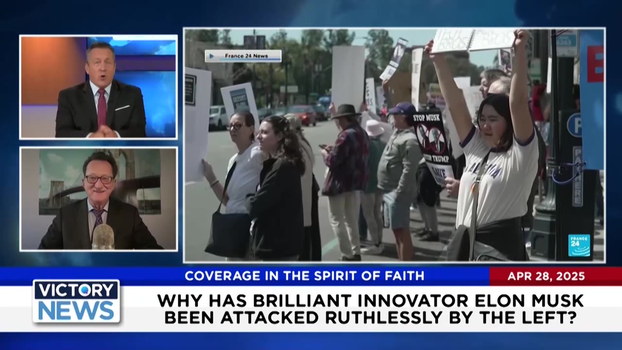 Victory News 4/28/25 - 11a.m: Elon Musk Pulls Back From Government to Focus on Tesla/SpaceX