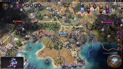 New Game, Random Leader, Deity - Civilization 7!