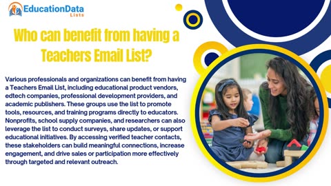 What is a Teachers Email List?