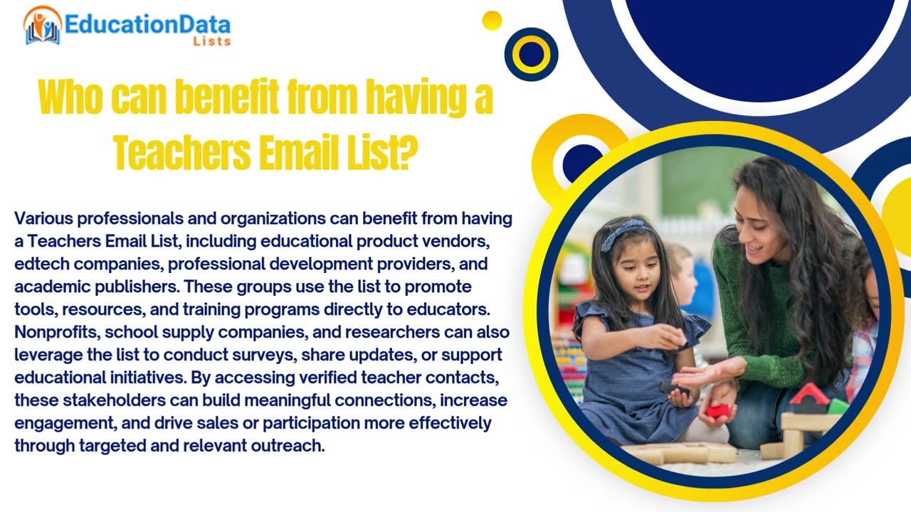 What is a Teachers Email List?