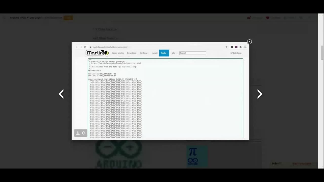 How to embed a Bitmap on TV with Arduino using TVout Library #AeroArduino