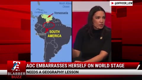 AOC Embarrasses Herself On World Stage