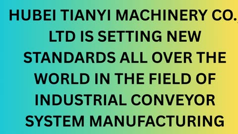 Hubei Tianyi Machinery Co., Ltd