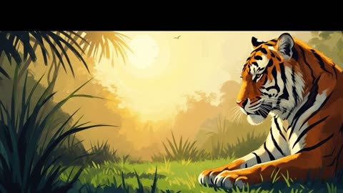 The Donkey, The Tiger, and the Blue Grass
