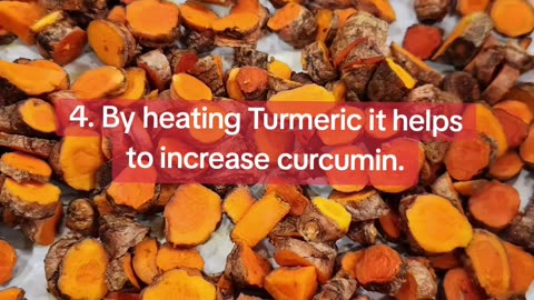 Increasing absorption of Turmeric