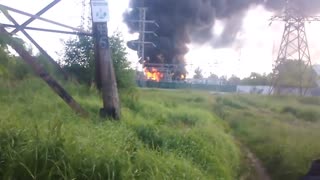 ⚡🔥 Ukraine Russia War | Ukrainian Drone Strike Sets Sergiyev Posad Substation Ablaze | RCF
